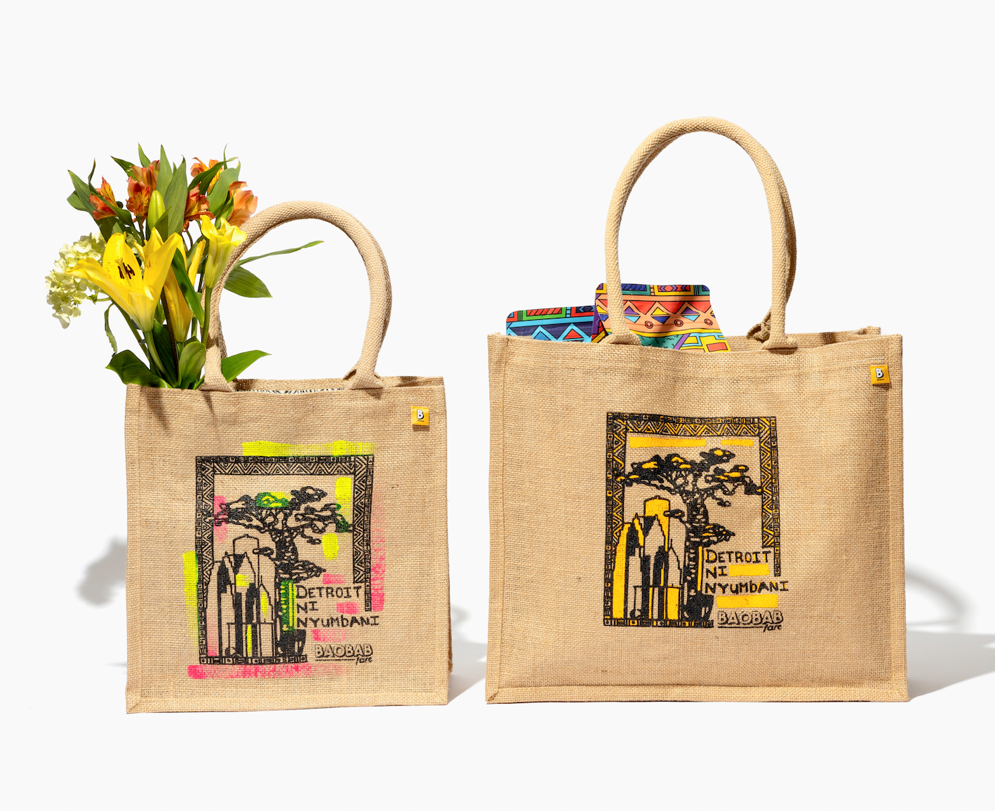 Baobab Fare Tote Bags 2 Sizes