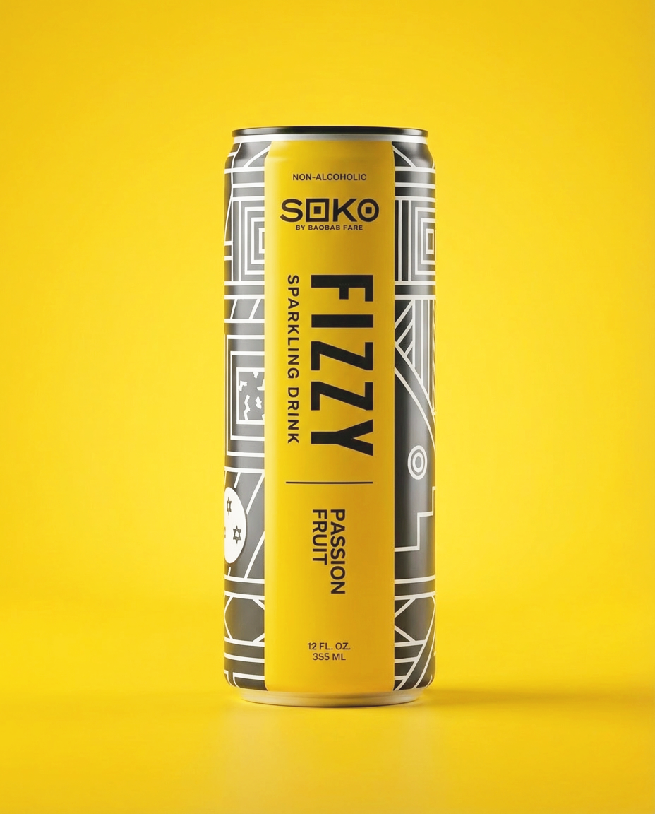 Fizzy Passion Fruit (4-pack)
