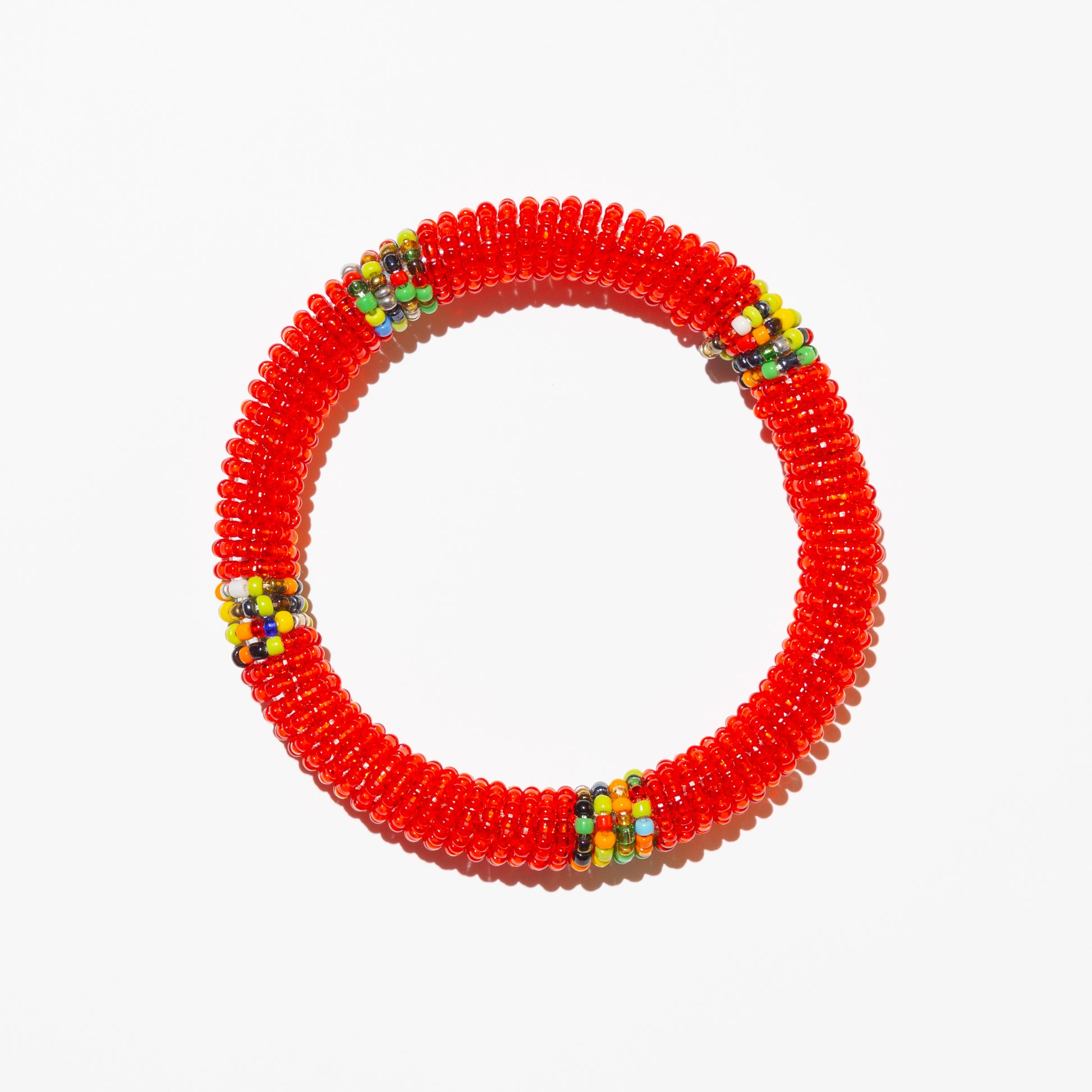 African Beaded Stacking Bracelets