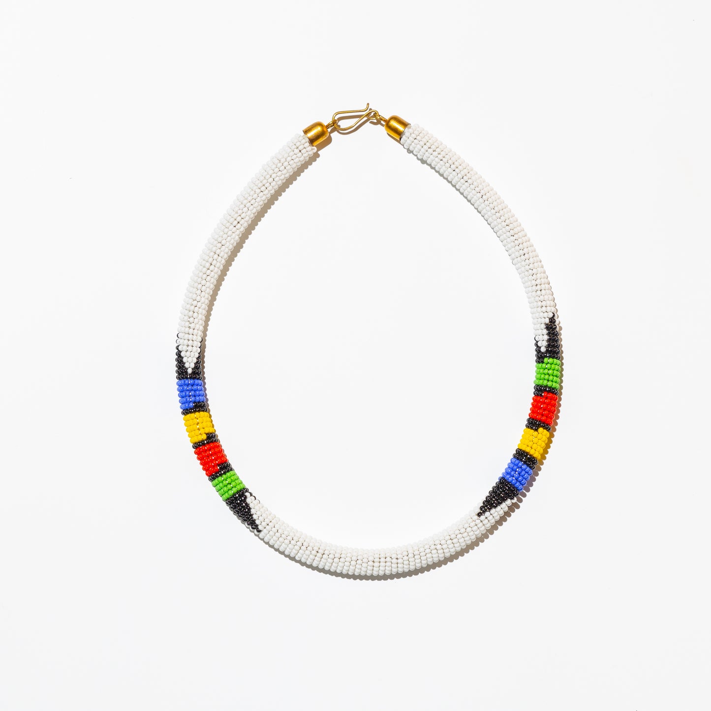 White African Beaded Necklace