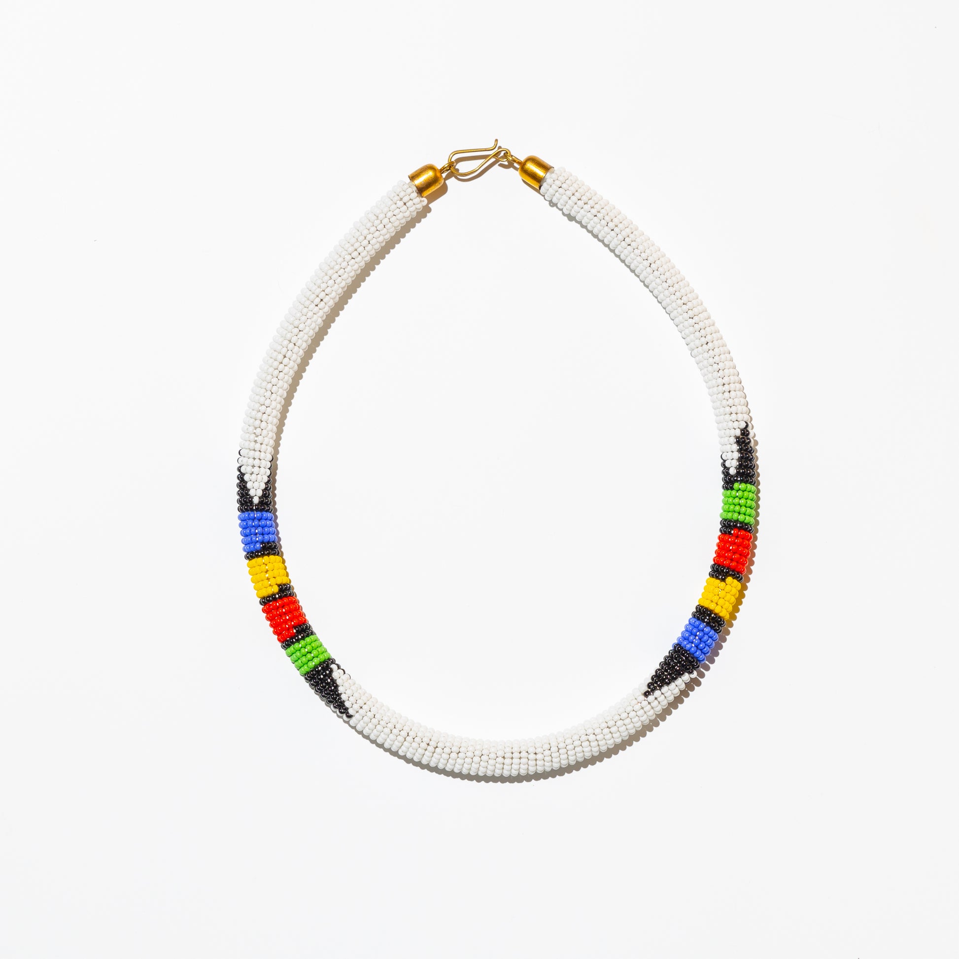 White African Beaded Necklace