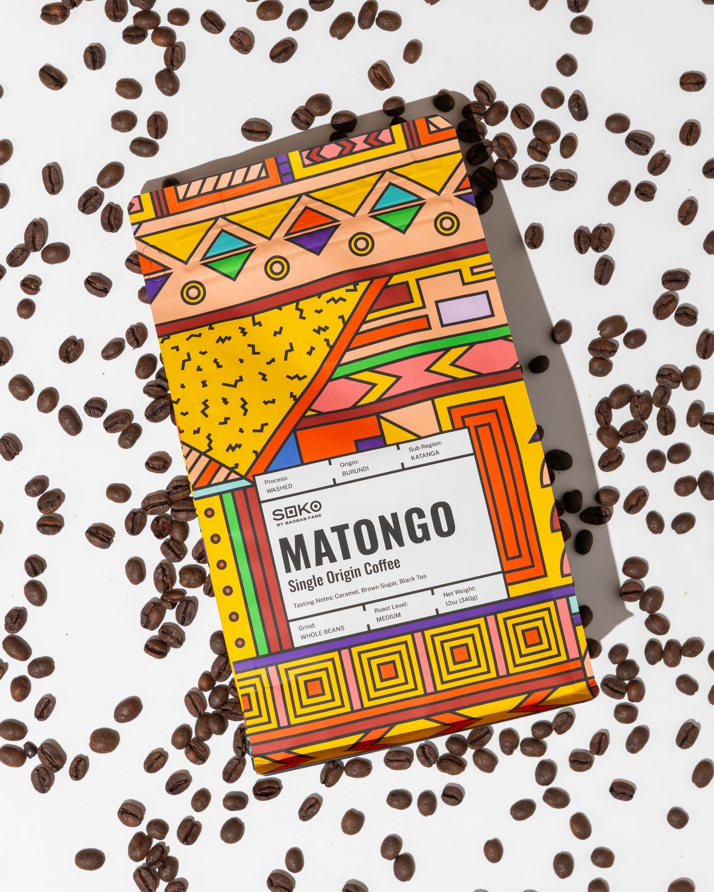 MATONGO : Burundi washed coffee beans 12oz